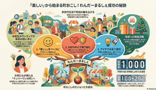 過疎の町に予想の5倍、1000人が集結。常識を覆したイベント成功の裏にある、5つの意外な秘訣