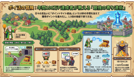【第82回】うちの猫さん ＼ 年間100万P達成者が教える 　 ポイ活術！ ／ 〜 普段の支払いにひと工夫 〜