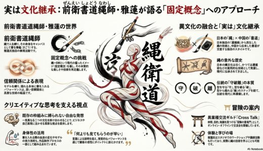 【第79回】雅蓮（がれん）さん＼ 実は文化継承 ／ 〜 固定概念へのアプローチ〜